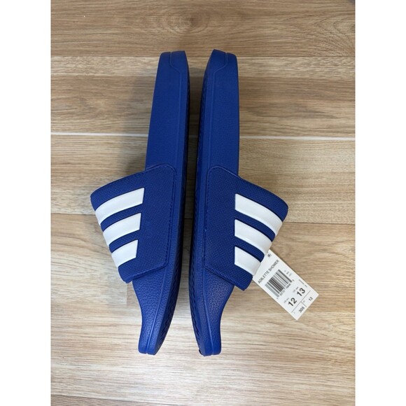 Adidas Adilette Comfort Slides Men Size 12 Style GV1048 Royal Blue White New Box main image 12